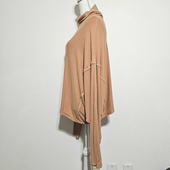 Free People We The Free Alameda Top Sz M Turtleneck‎ Oversized Dolman Sleeves - Picture 3 of 11